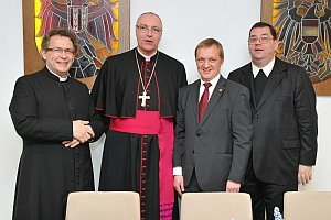 Visitation von Diözesanbischof Dr. Ägidius Zsifkovics in Neufeld, 23.03.2013