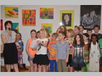 VS Vernissage der 3. Klassen 'Lollipop goes Art, 25.04.2013