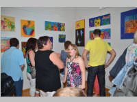 VS Vernissage der 3. Klassen 'Lollipop goes Art, 25.04.2013