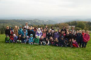 Wandertag der 3. Klassen VS Neufeld nach Forchtenstein, 02.10.2013