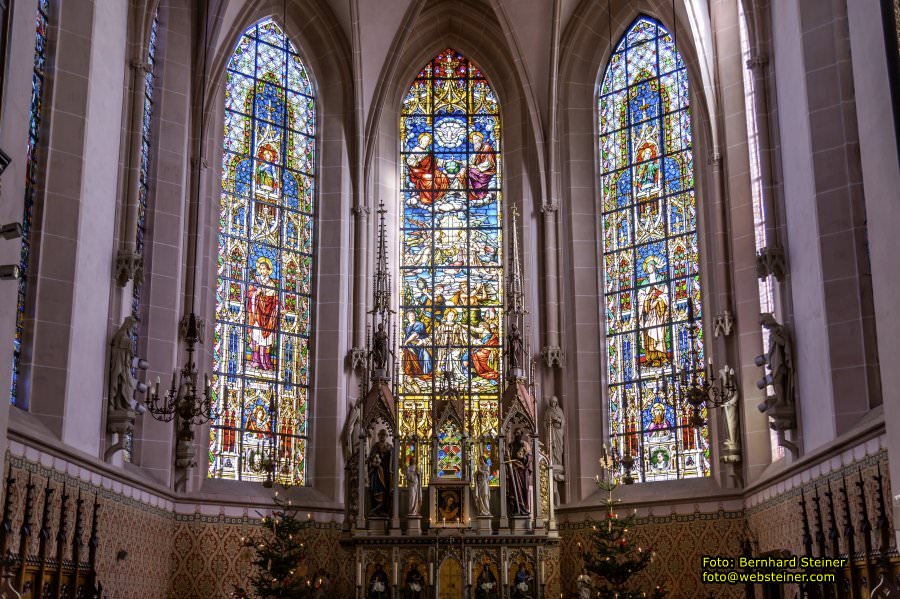 Stadtpfarrkirche Baden-St. Stephan, Jänner 2023