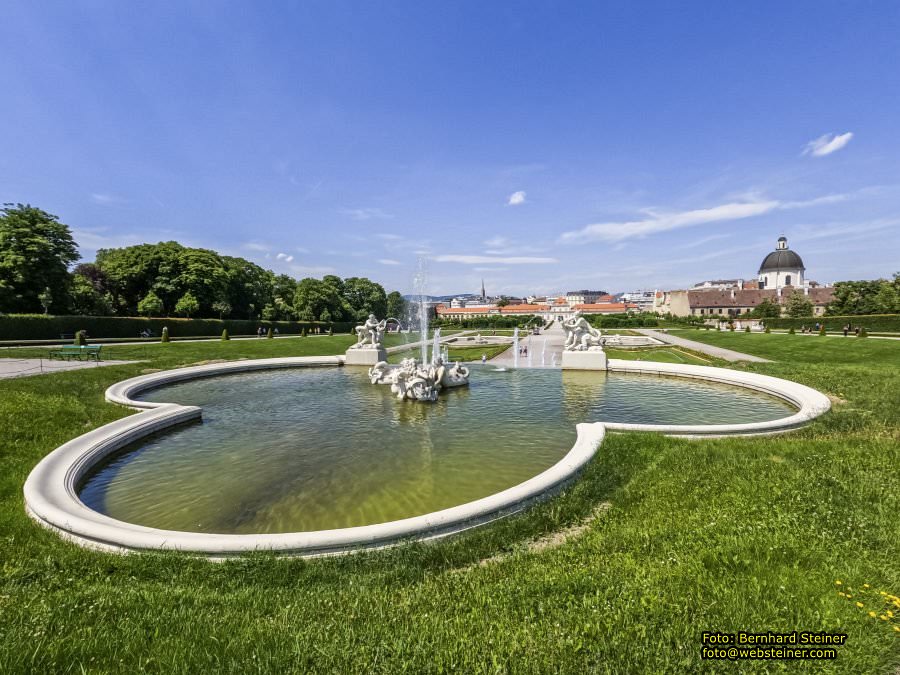 Schloss Belvedere in Wien, Mai 2022