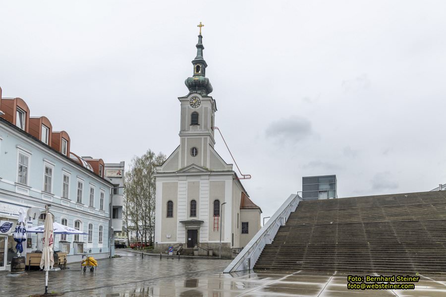 Urfahrer Josefskirche in Linz, April 2023