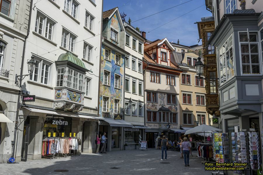 St. Gallen in der Schweiz, August 2017