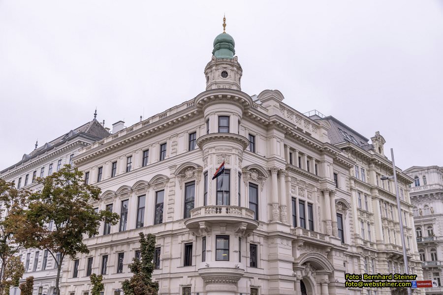 Palais Larisch-Mnnich - Botschaft der Republik Irak in Wien, September 2023