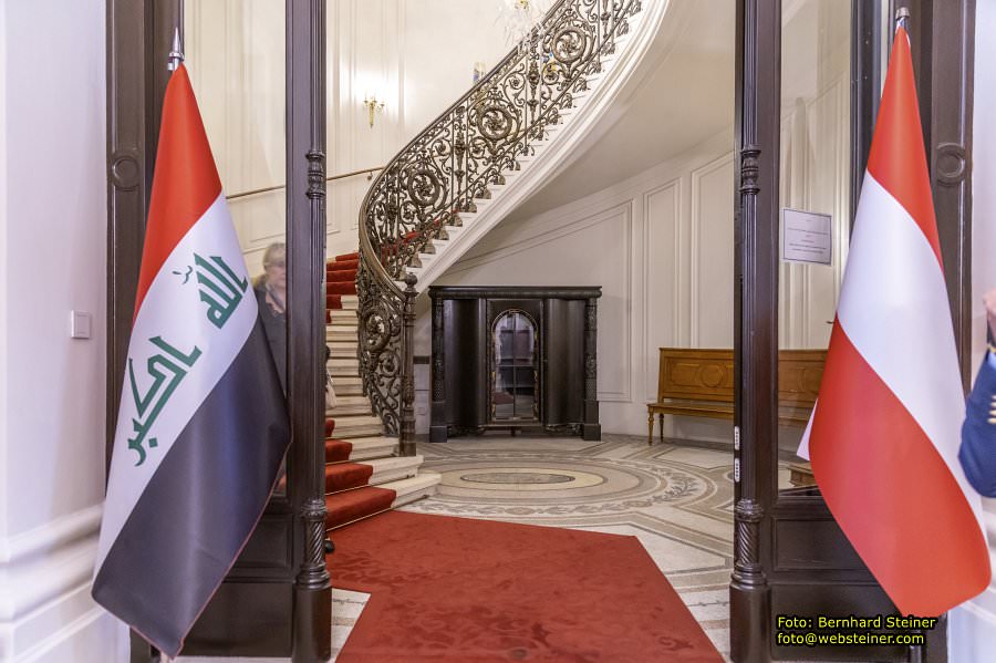 Palais Larisch-Mnnich - Botschaft der Republik Irak in Wien, September 2023