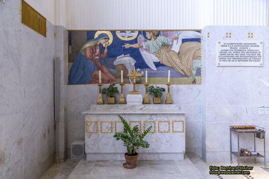 Otto Wagner Kirche am Steinhof, August 2023