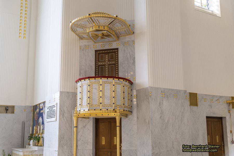 Otto Wagner Kirche am Steinhof, August 2023