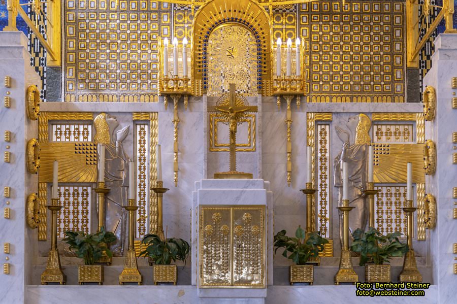 Otto Wagner Kirche am Steinhof, August 2023