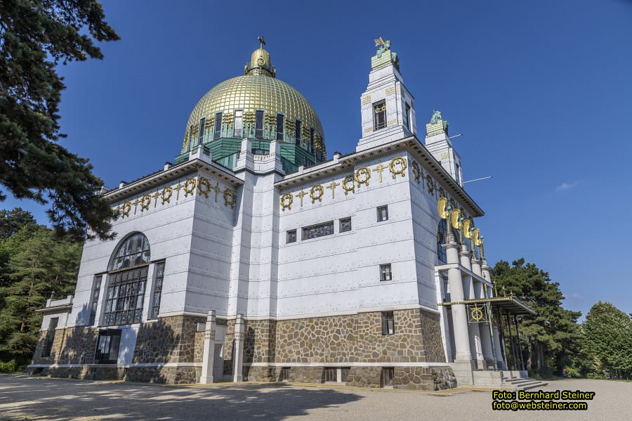 Otto Wagner Kirche am Steinhof, August 2023