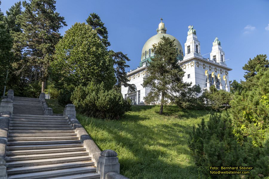 Otto Wagner Kirche am Steinhof, August 2023