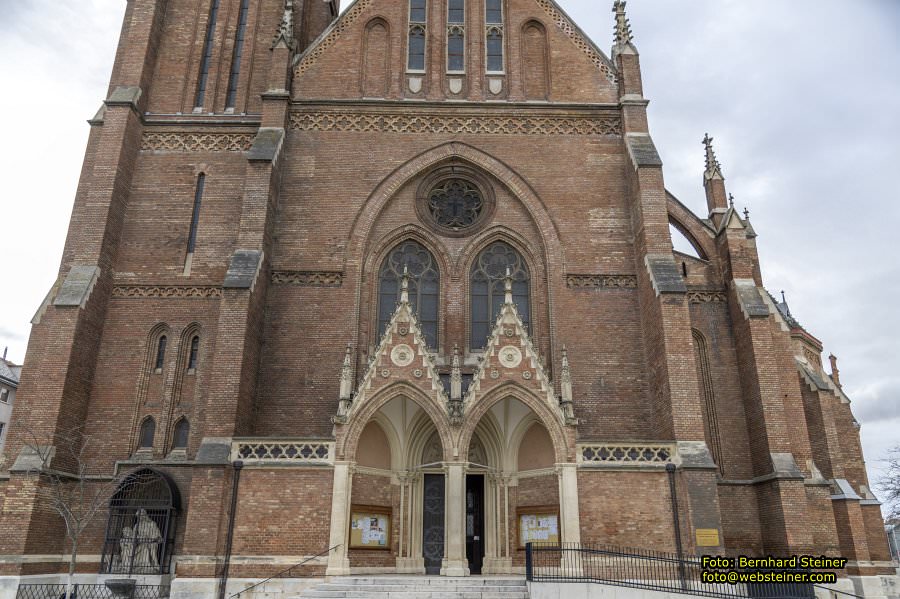 Rudolfsheimer Pfarrkirche, Februar 2024