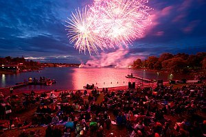Nacht der Feuerwerke am Neufelder See, 31.05.2014