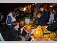 Krbisschnitzen mit der VP Neufeld, 31.10.2013