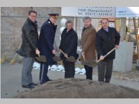 Spatenstich Polizeiinspektion Hauptstra�e 12, 22.03.2013