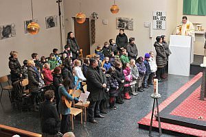 Vorstellungsmesse der Kinder zur Neufelder Erstkommunion, 03.02.2013
