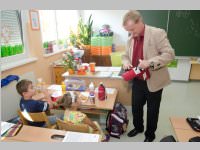 Trinkflaschen fr die Erstklssler, 09.09.2014