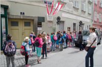 4. Klassen der VS Neufeld touren durch Wien, 24.06.2015