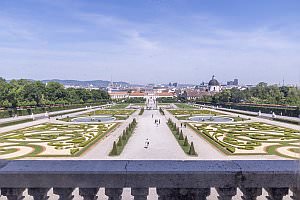 Projekt: Schloss Belvedere von Prinz Eugen, Mai 2022