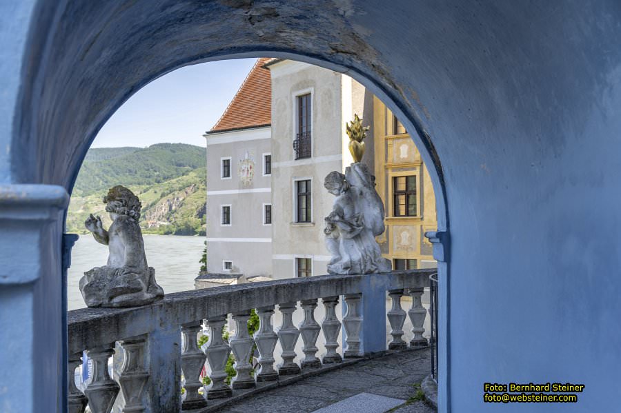 Stift Drnstein an der Wachaubahn, Juni 2023