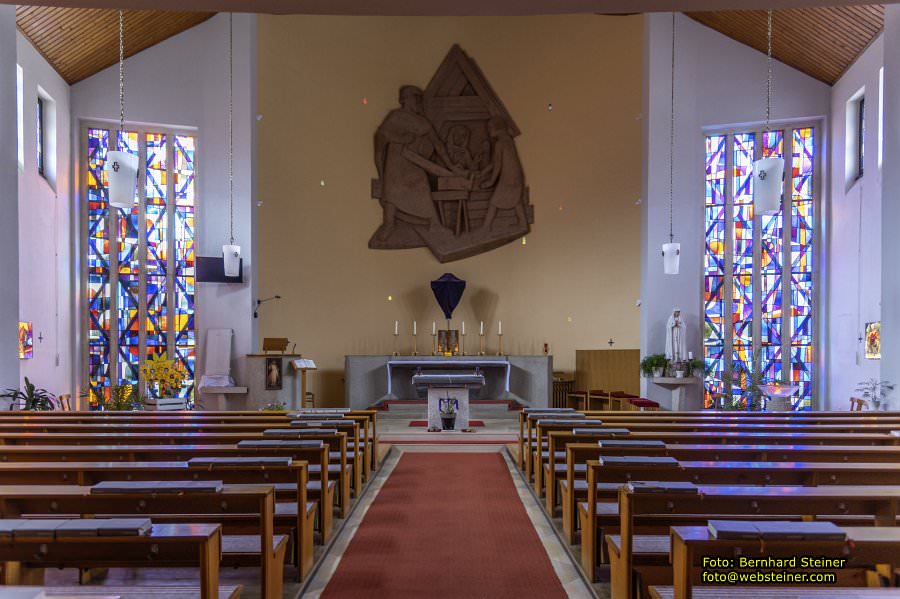Kirche hl. Josef der Arbeiter in Grimmenstein, Mrz 2023