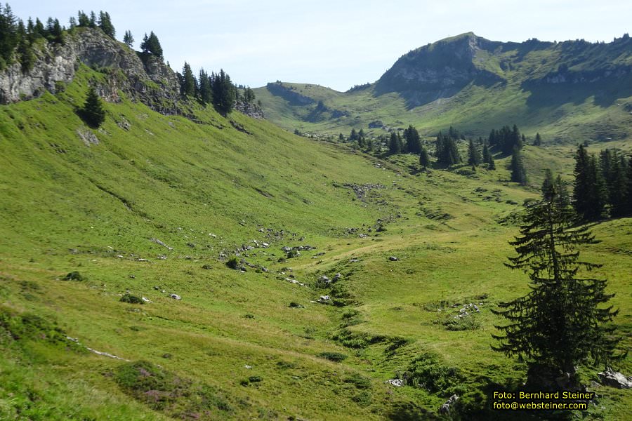 Hoher Freschen in Vorarlberg, August 2017