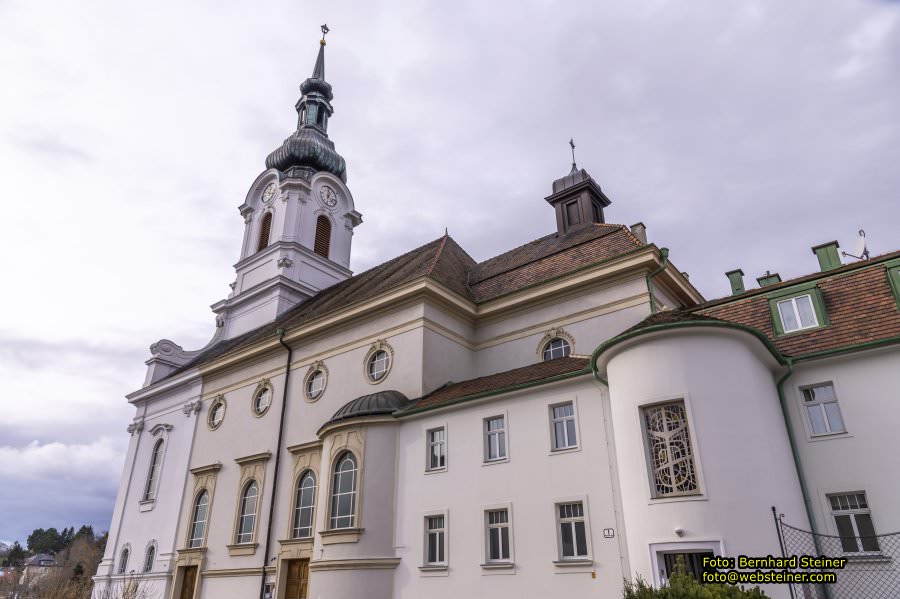 Kaasgrabenkirche - Wallfahrtskirche Maria Schmerzen, Jänner 2023