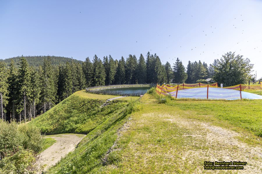Erlebnisalm Sessellift Sonnenbahn, Mnichkirchen, September 2023