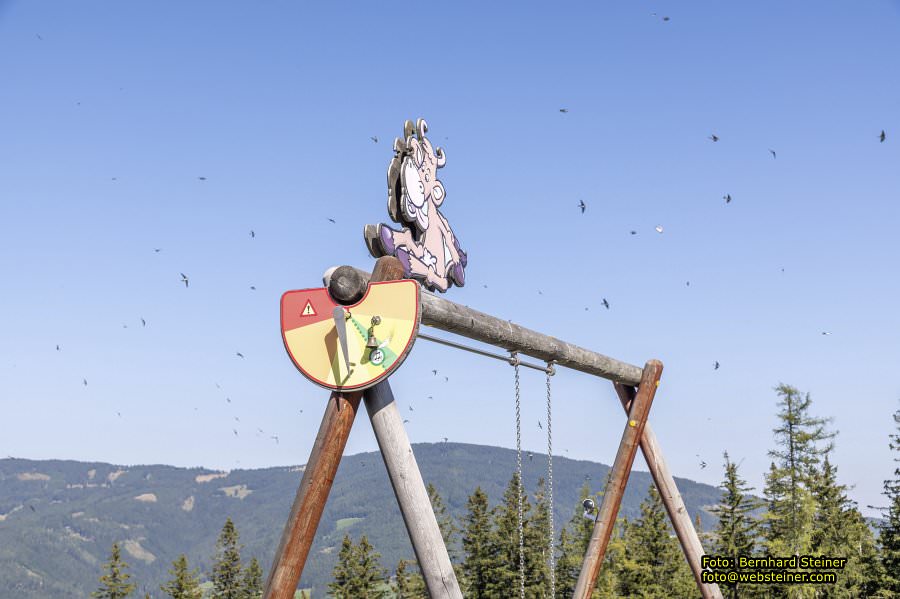 Erlebnisalm Sessellift Sonnenbahn, Mnichkirchen, September 2023