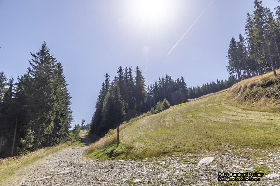 Erlebnisalm Sessellift Sonnenbahn, Mnichkirchen, September 2023