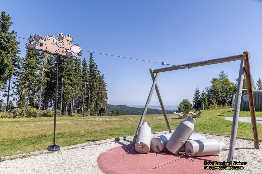 Erlebnisalm Sessellift Sonnenbahn, Mnichkirchen, September 2023
