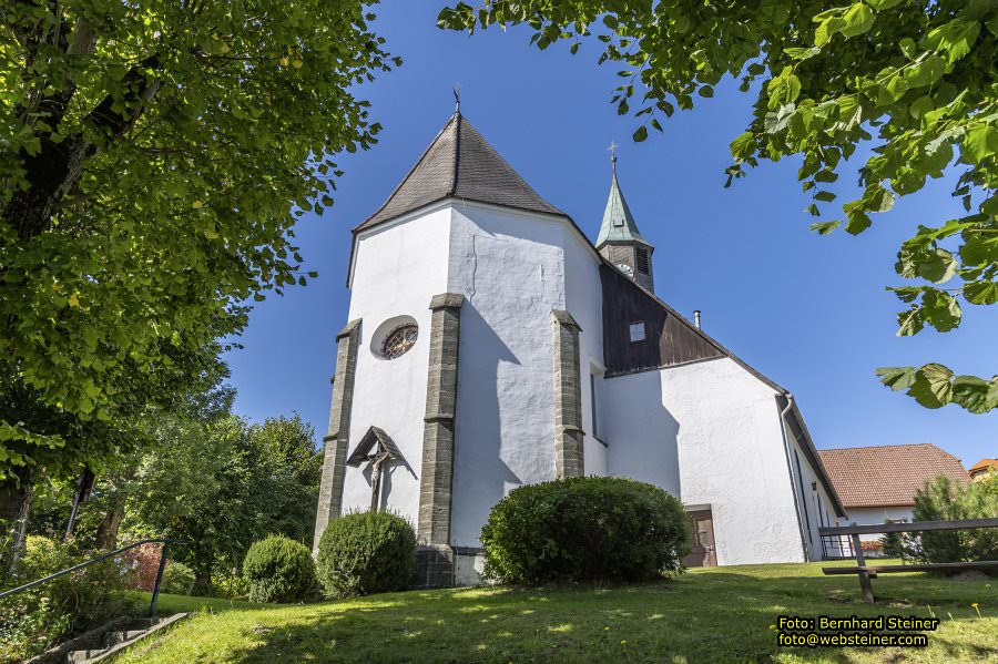 Katholische Kirche 'Maria Namen', Mnichkirchen, September 2023