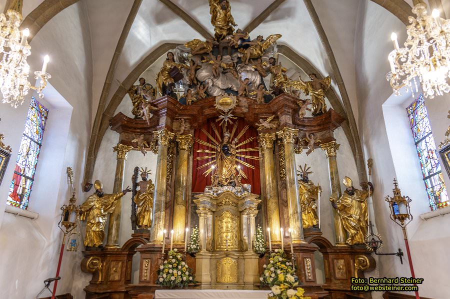 Katholische Kirche 'Maria Namen', Mnichkirchen, September 2023