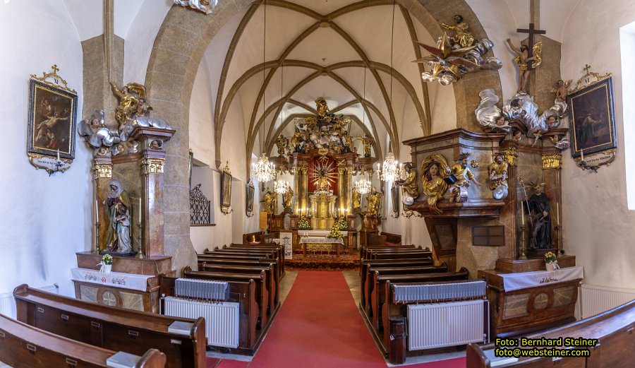 Katholische Kirche 'Maria Namen', Mnichkirchen, September 2023