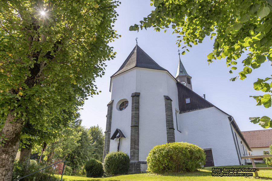 Katholische Kirche 'Maria Namen', Mnichkirchen, September 2023