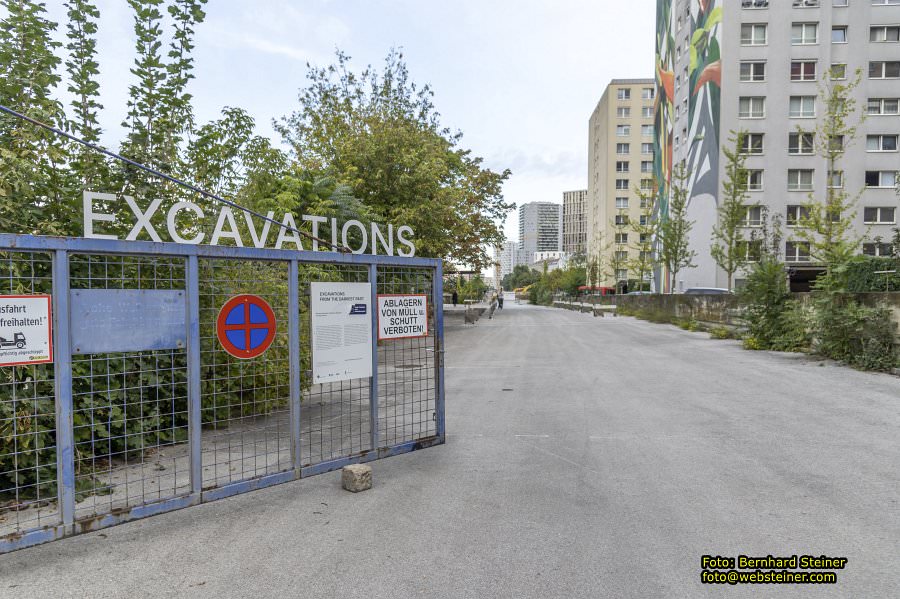 Nordwestbahnhof Excavations Wien, September 2025