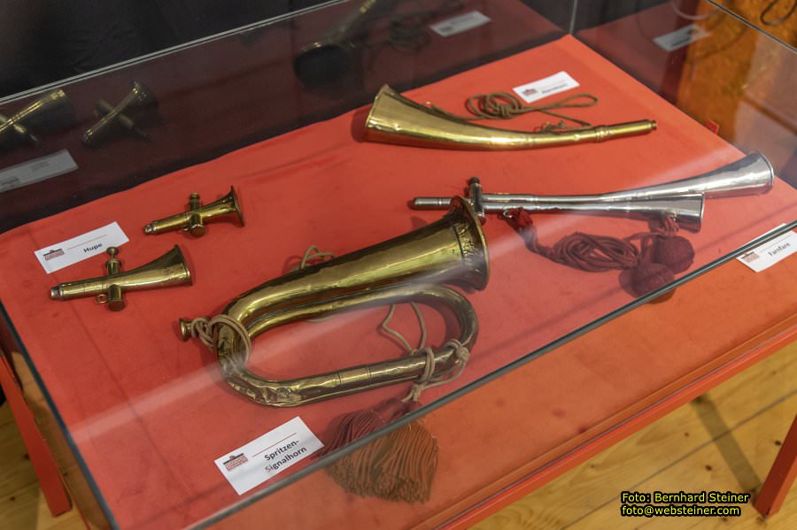 Erlauftaler Feuerwehrmuseum in Purgstall an der Erlauf, Juni 2023