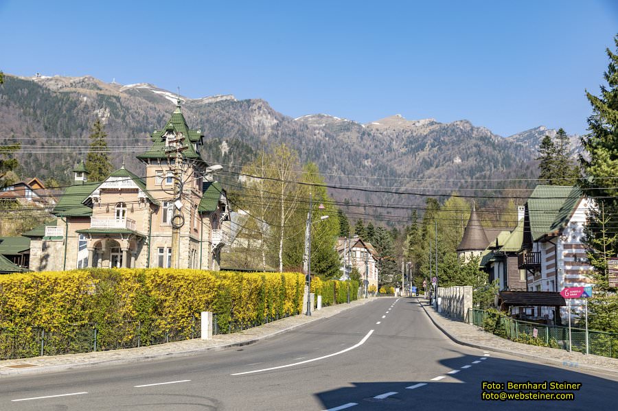 Peles, Brasov, Bran in Rum�nien, April 2024