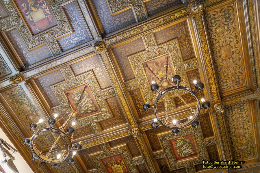 Peles, Brasov, Bran in Rum�nien, April 2024