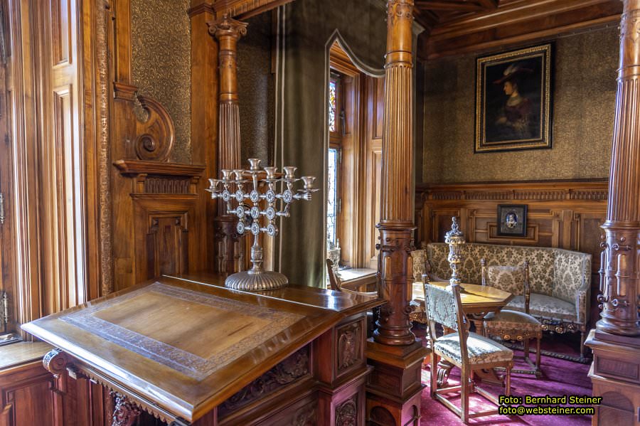 Peles, Brasov, Bran in Rum�nien, April 2024