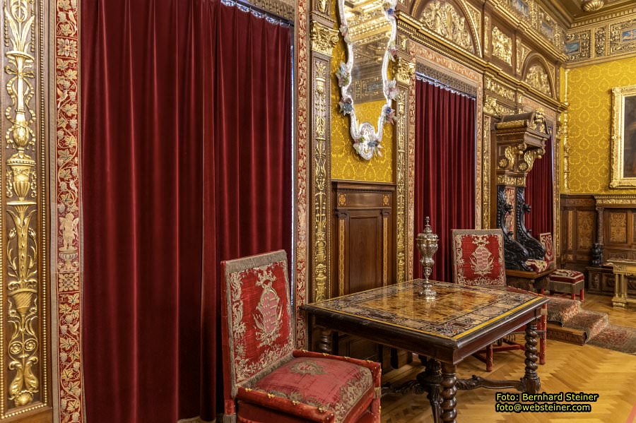 Peles, Brasov, Bran in Rum�nien, April 2024