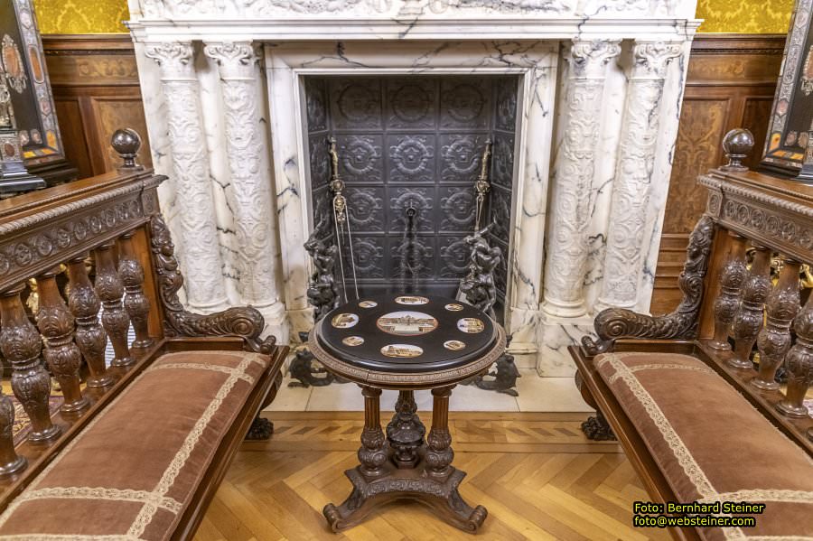 Peles, Brasov, Bran in Rum�nien, April 2024