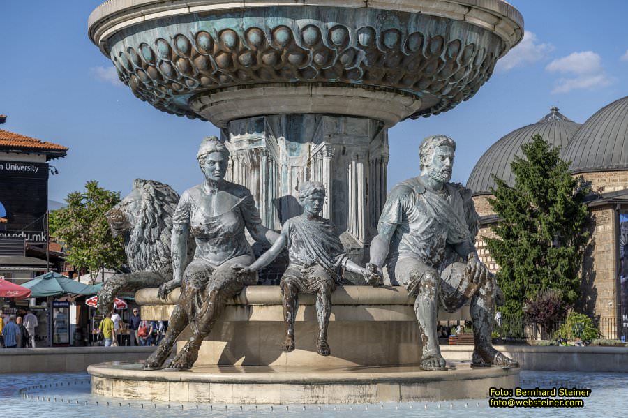 Skopje in Nordmazedonien, Mai 2025