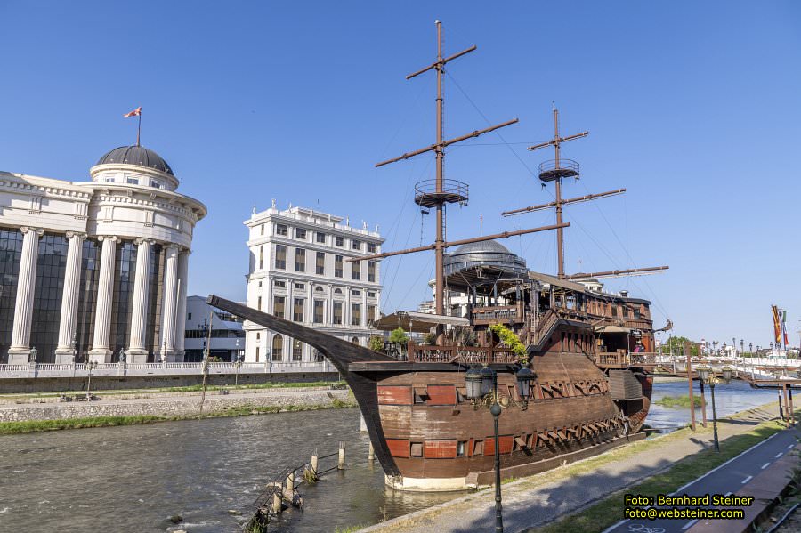 Skopje in Nordmazedonien, Mai 2025