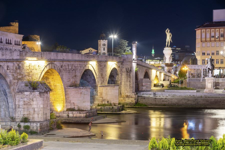 Skopje in Nordmazedonien, Mai 2025