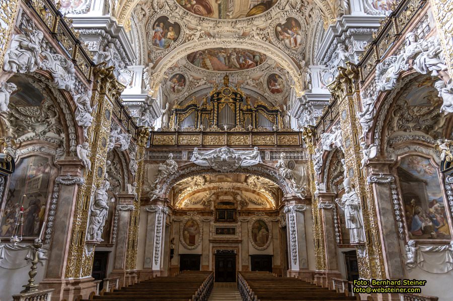 Stift Schlierbach im Traunviertel in O, Oktober 2024