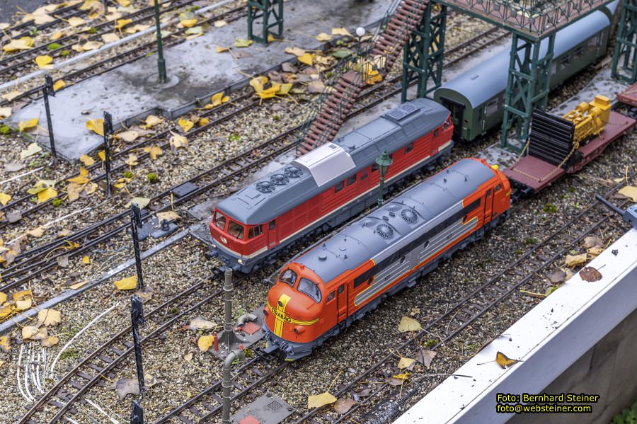 Abdampfen im Eisenbahnmuseum Das Heizhaus, Oktober 2024