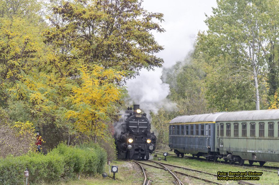 Abdampfen im Eisenbahnmuseum Das Heizhaus, Oktober 2024