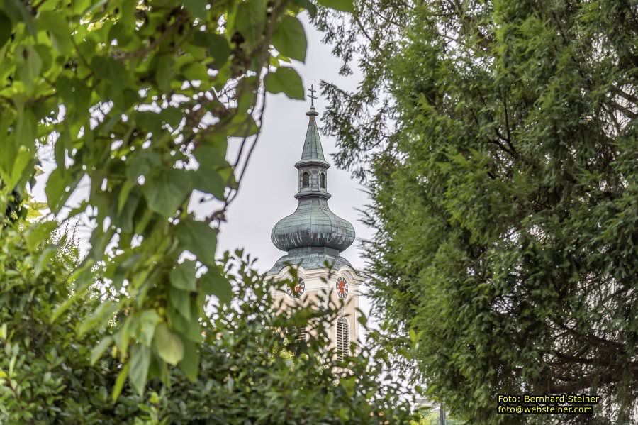 Pfarrkirche und Schloss Traismauer, August 2023