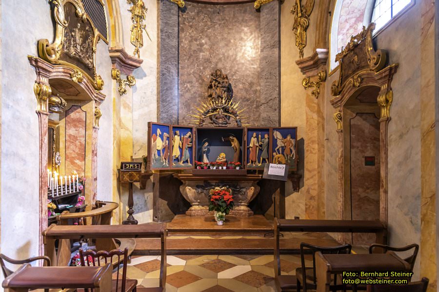 Annakirche St. Anna in Wien, J�nner 2023